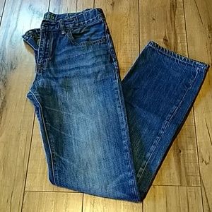 GAPKids Boys 18 straight, blue jeans